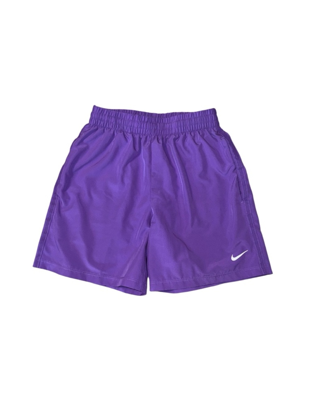 Nike Dri-FIT Training Shorts Boys Small Purple Athletic Lightweight Activewear